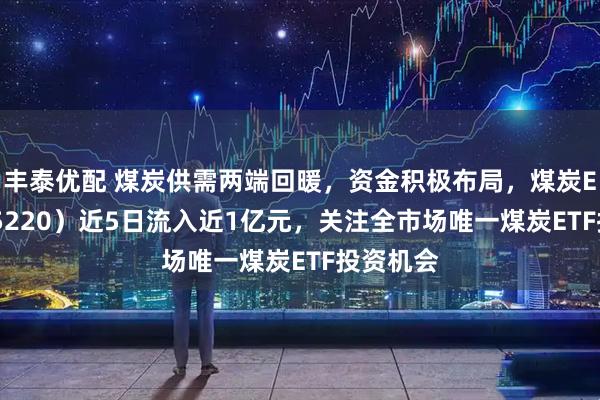丰泰优配 煤炭供需两端回暖，资金积极布局，煤炭ETF（515220）近5日流入近1亿元，关注全市场唯一煤炭ETF投资机会